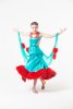 Платье для бальных танцев стандарт+ латина 140-155